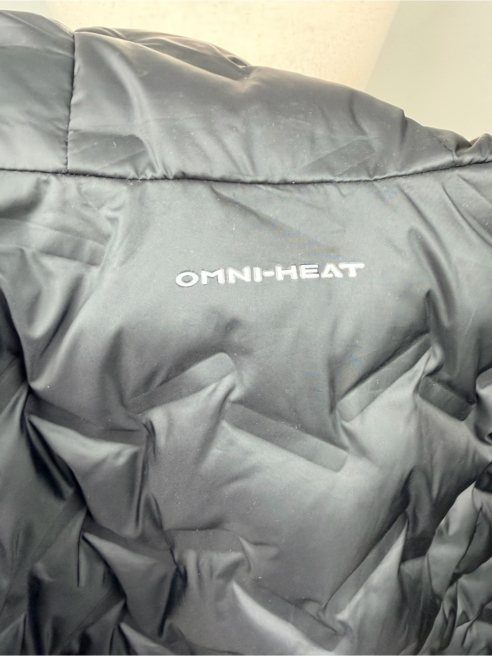 Columbia Omni-Heat Puffer Vest Hooded Black 3X Plus Down Cinch Waist - Picture 11 of 11